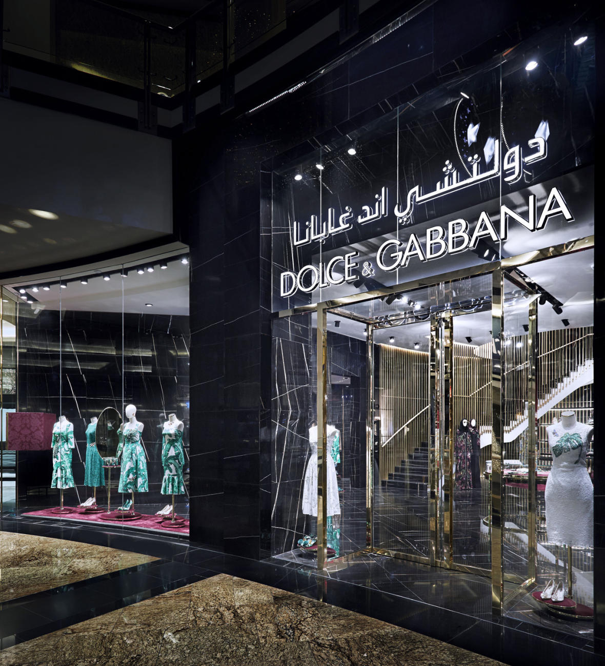dolce gabbana mall of emirates