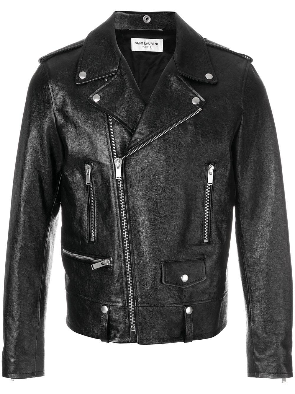 winter essential the leather jacket